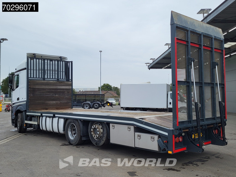 Mercedes-Benz Actros 2543 Actros 6X2 NL-Truck Machine transporter oprijwagen Retarder Lift-Axle ACC Euro 6 - 栏板式/ 平板卡车:图5 Mercedes-Benz Actros 2543 Actros 6X2 NL-Truck Machine transporter oprijwagen Retarder Lift-Axle ACC Euro 6 - 栏板式/ 平板卡车:图5