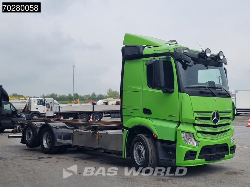 集装箱运输车/ 可拆卸车身的卡车 Mercedes-Benz Actros 2545 6X2 Hydraulic Liftable BDF system Lift+steering axle ADR Euro 6：图12