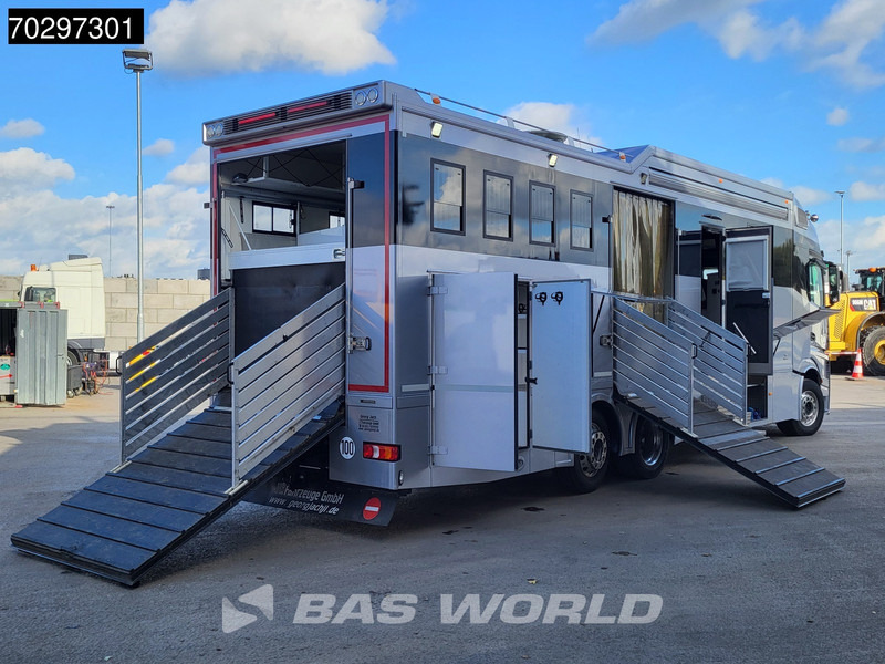 Mercedes-Benz Actros 2551 6X2 Pferdetransport Horse truck + Living Standairco Navi ACC Automatic Euro 6 - 马匹运输车:图5 Mercedes-Benz Actros 2551 6X2 Pferdetransport Horse truck + Living Standairco Navi ACC Automatic Euro 6 - 马匹运输车:图5