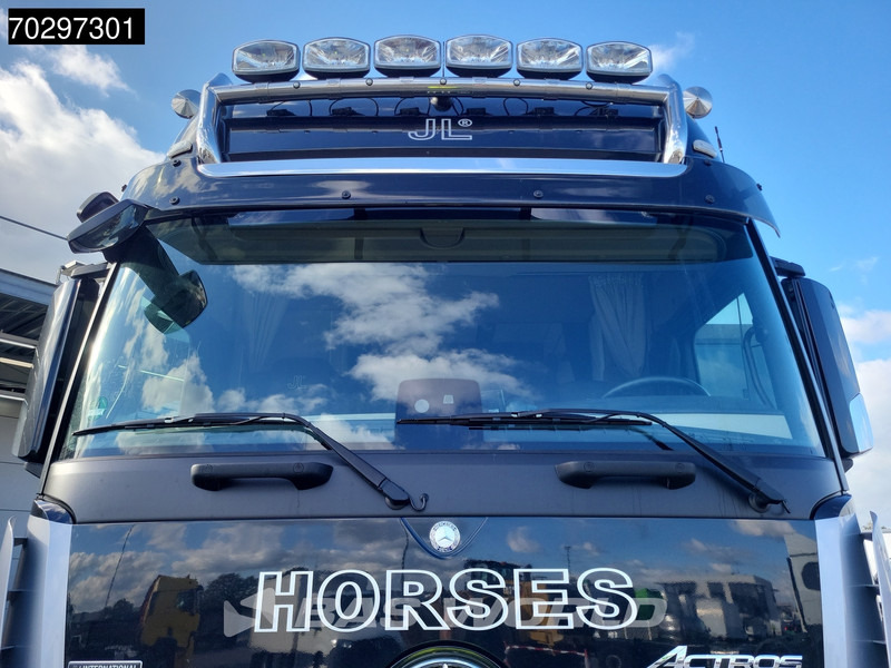 马匹运输车 Mercedes-Benz Actros 2551 6X2 Pferdetransport Horse truck + Living Standairco Navi ACC Automatic Euro 6：图11