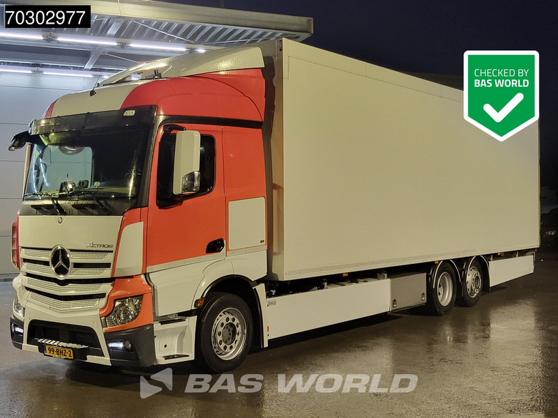Mercedes-Benz Actros 2636 Actros 6X2 Steering Axle 2t Tailgate Full Air Euro 6 - 厢式卡车:图1 Mercedes-Benz Actros 2636 Actros 6X2 Steering Axle 2t Tailgate Full Air Euro 6 - 厢式卡车:图1