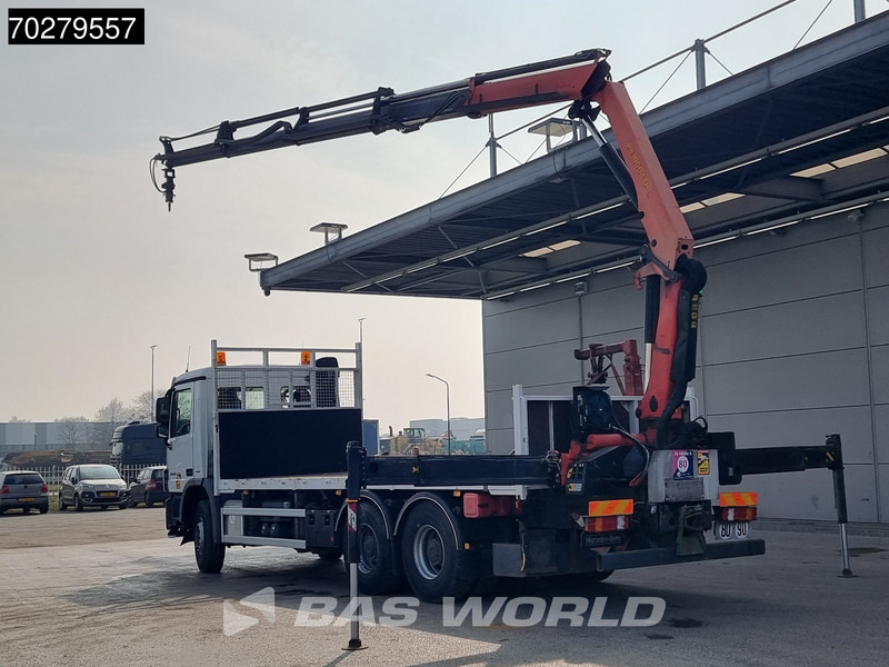 Mercedes-Benz Actros 2641 6X4 Palfinger PK18002-EH Remote Full Steel Euro 5 - 栏板式/ 平板卡车, 起重车:图2 Mercedes-Benz Actros 2641 6X4 Palfinger PK18002-EH Remote Full Steel Euro 5 - 栏板式/ 平板卡车, 起重车:图2
