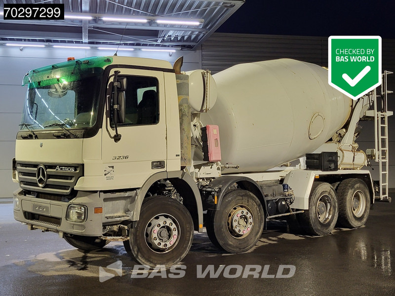 Mercedes-Benz Actros 3236 8X4 9m3 mixer Automatic Steelsuspension Euro 3 - 混凝土搅拌车:图1 Mercedes-Benz Actros 3236 8X4 9m3 mixer Automatic Steelsuspension Euro 3 - 混凝土搅拌车:图1