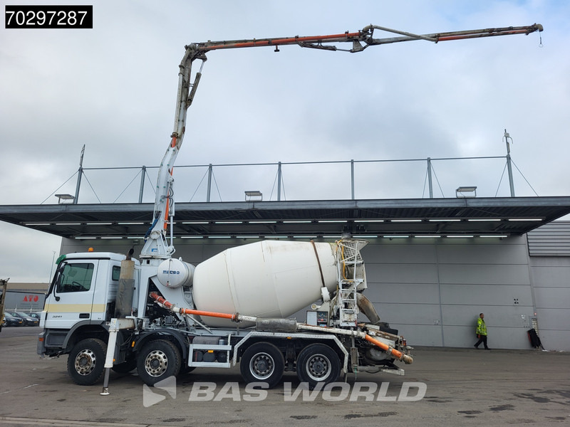 Mercedes-Benz Actros 3241 8X4 7m3 Mecbo Mixer Big-Axle Steelsuspension Pompe+Mixer Autoamtic Euro 3 - 混凝土泵车:图2 Mercedes-Benz Actros 3241 8X4 7m3 Mecbo Mixer Big-Axle Steelsuspension Pompe+Mixer Autoamtic Euro 3 - 混凝土泵车:图2