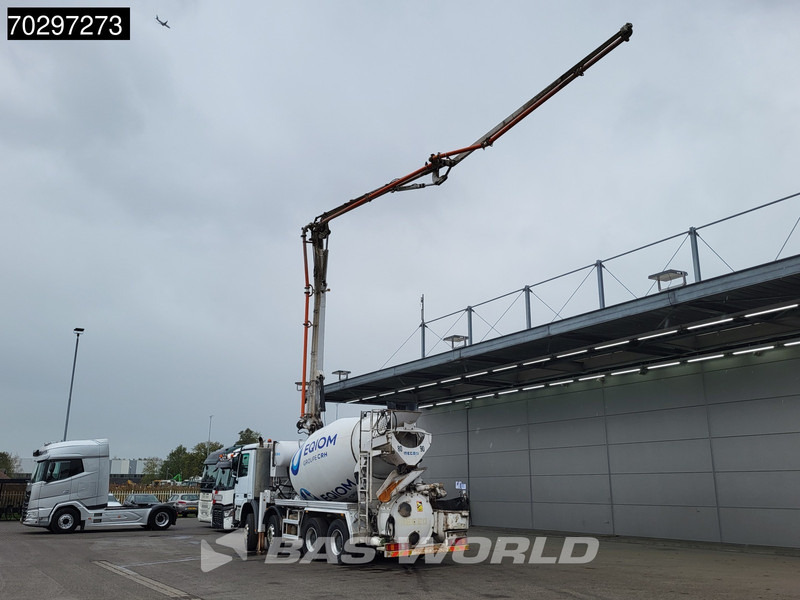 Mercedes-Benz Actros 3241 8X4 7m3 Mecbo Mixer Big-Axle Steelsuspension Pompe+Mixer Euro 5 - 混凝土泵车:图2 Mercedes-Benz Actros 3241 8X4 7m3 Mecbo Mixer Big-Axle Steelsuspension Pompe+Mixer Euro 5 - 混凝土泵车:图2