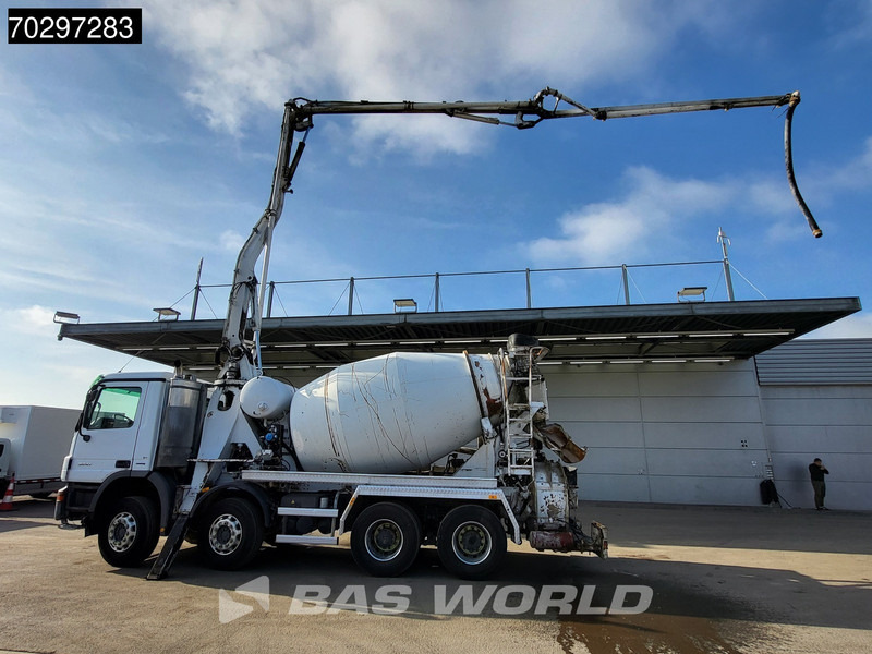 Mercedes-Benz Actros 3241 8X4 Mecbo M3-23.3/100-BZ 7m3 PUMI Big-Axle Steelsuspension Automatic Euro 4 - 混凝土搅拌车:图2 Mercedes-Benz Actros 3241 8X4 Mecbo M3-23.3/100-BZ 7m3 PUMI Big-Axle Steelsuspension Automatic Euro 4 - 混凝土搅拌车:图2