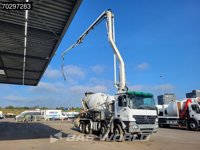 Mercedes-Benz Actros 3241 8X4 Mecbo M3-23.3/100-BZ 7m3 PUMI Big-Axle Steelsuspension Automatic Euro 4 - 混凝土搅拌车:图3 Mercedes-Benz Actros 3241 8X4 Mecbo M3-23.3/100-BZ 7m3 PUMI Big-Axle Steelsuspension Automatic Euro 4 - 混凝土搅拌车:图3