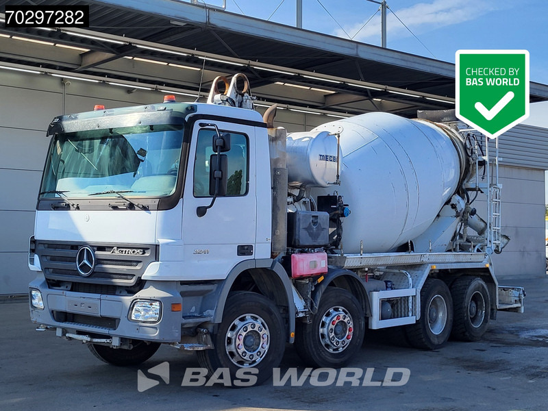 Mercedes-Benz Actros 3241 8X4 Mecbo PUMI incomplete Seelsuspension Big-Axle Euro 3 - 混凝土搅拌车:图1 Mercedes-Benz Actros 3241 8X4 Mecbo PUMI incomplete Seelsuspension Big-Axle Euro 3 - 混凝土搅拌车:图1