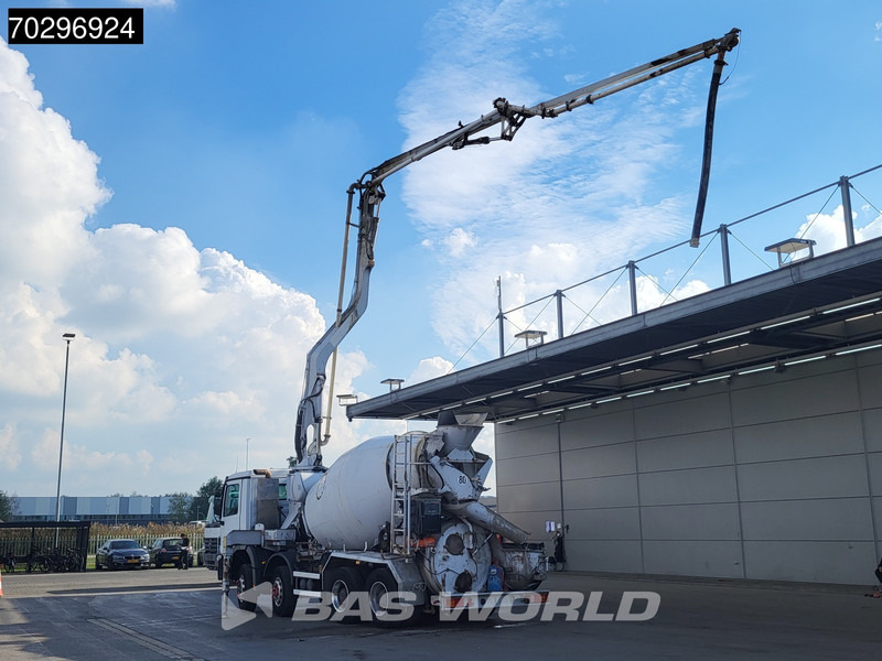 Mercedes-Benz Actros 3241 8X4 Putzmeister TMM 21 PUMI 7m3 Liebherr mixer 3-Pedals Big-Axle Euro 3 - 混凝土搅拌车:图3 Mercedes-Benz Actros 3241 8X4 Putzmeister TMM 21 PUMI 7m3 Liebherr mixer 3-Pedals Big-Axle Euro 3 - 混凝土搅拌车:图3