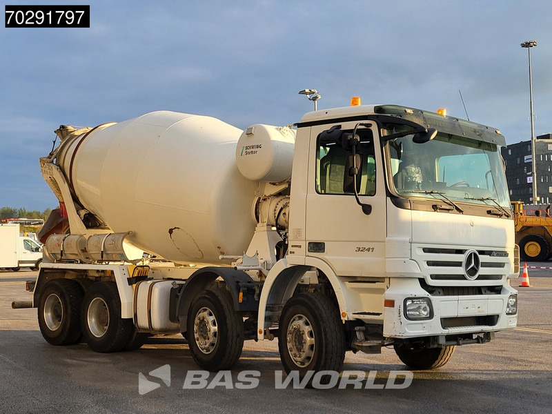 Mercedes-Benz Actros 3241 8X4 Retarder 9m3 Stetter Steelsuspension 3-Pedals Euro 4 - 混凝土搅拌车:图3 Mercedes-Benz Actros 3241 8X4 Retarder 9m3 Stetter Steelsuspension 3-Pedals Euro 4 - 混凝土搅拌车:图3