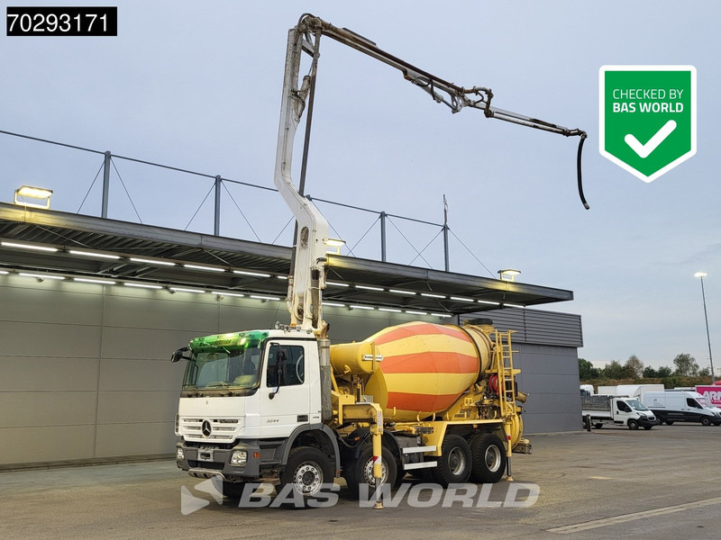 Mercedes-Benz Actros 3244 8X4 Retarder Putzmeister 24 Mtrs Pumi Big-Axle 3-Pedals Euro 4 - 混凝土泵车:图1 Mercedes-Benz Actros 3244 8X4 Retarder Putzmeister 24 Mtrs Pumi Big-Axle 3-Pedals Euro 4 - 混凝土泵车:图1