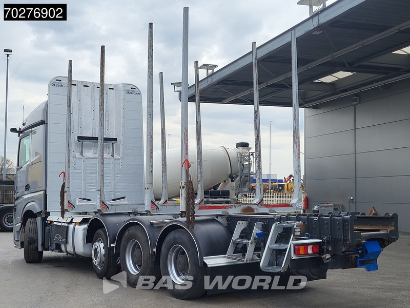 Mercedes-Benz Actros 3563 8X4 Big-Axle Lift+Lenkachse Euro 6 - 木材运输车:图2 Mercedes-Benz Actros 3563 8X4 Big-Axle Lift+Lenkachse Euro 6 - 木材运输车:图2