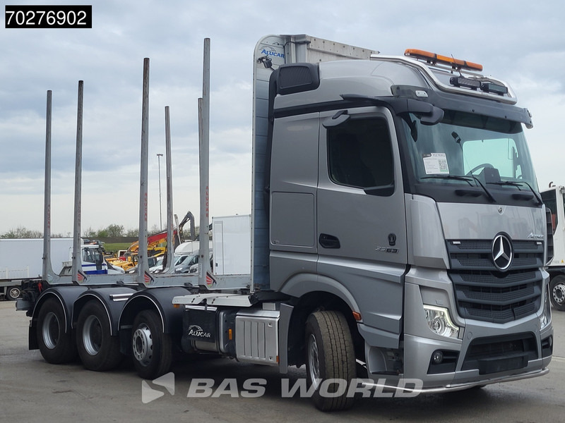 Mercedes-Benz Actros 3563 8X4 Big-Axle Lift+Lenkachse Euro 6 - 木材运输车:图3 Mercedes-Benz Actros 3563 8X4 Big-Axle Lift+Lenkachse Euro 6 - 木材运输车:图3