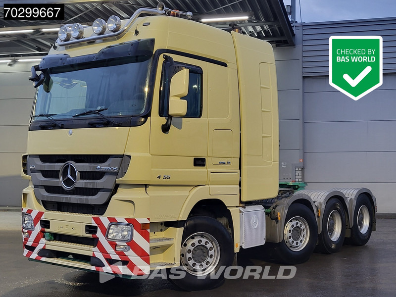 Mercedes-Benz Actros 4155 8X4 120T! 3-Pedals Retarder Big-Axle Lift+Lenkachse Euro 5 - 牵引车:图1 Mercedes-Benz Actros 4155 8X4 120T! 3-Pedals Retarder Big-Axle Lift+Lenkachse Euro 5 - 牵引车:图1