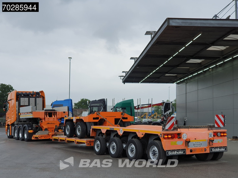Mercedes-Benz Actros 8X4 180T GigaSpace Retarder Hydrauliek BigAxle Alcoa´s // Lowbed Trailer / 6 Axles / Hydraulic Pendle Axles / Extendable - 牵引车:图3 Mercedes-Benz Actros 8X4 180T GigaSpace Retarder Hydrauliek BigAxle Alcoa´s // Lowbed Trailer / 6 Axles / Hydraulic Pendle Axles / Extendable - 牵引车:图3