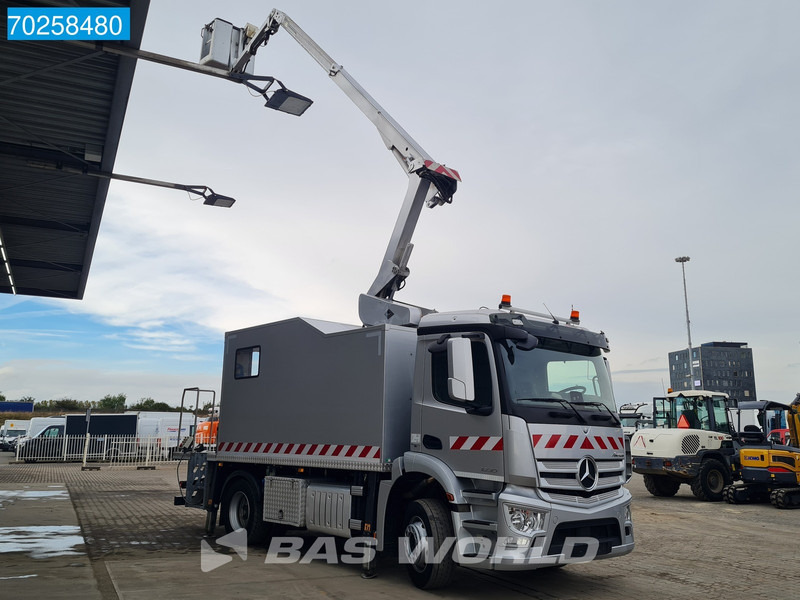 Mercedes-Benz Antos 1830 4X2 Hubarbeitsbühne 14.70m Time France VST 248 NF Navi Euro 6 - 起重车:图5 Mercedes-Benz Antos 1830 4X2 Hubarbeitsbühne 14.70m Time France VST 248 NF Navi Euro 6 - 起重车:图5