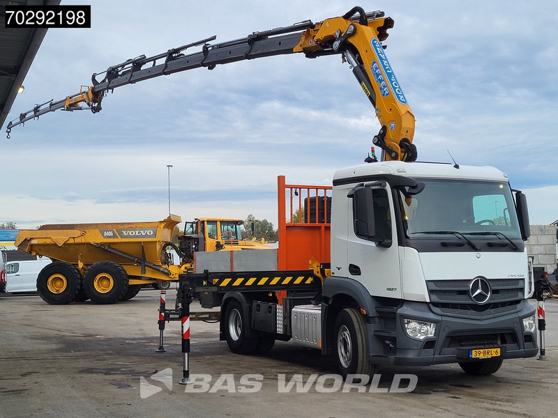 Mercedes-Benz Antos 1927 4X2 NL-Truck EFFER 315/6S Crane+Jib 4S Automatic Euro 6 - 栏板式/ 平板卡车, 起重车:图3 Mercedes-Benz Antos 1927 4X2 NL-Truck EFFER 315/6S Crane+Jib 4S Automatic Euro 6 - 栏板式/ 平板卡车, 起重车:图3