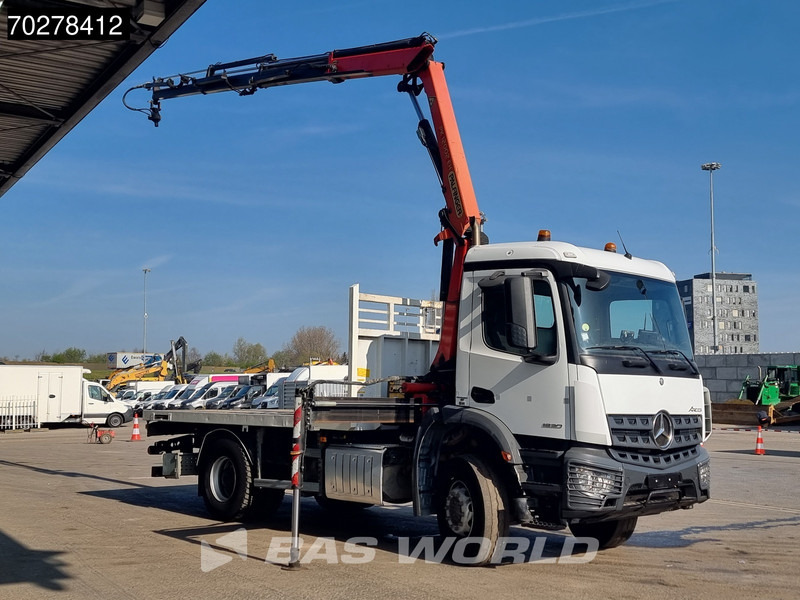 Mercedes-Benz Arocs 1830 4X2 Palfinger PK12.002 EH B Remote Full Steel Big-Axle Euro 6 - 栏板式/ 平板卡车, 起重车:图3 Mercedes-Benz Arocs 1830 4X2 Palfinger PK12.002 EH B Remote Full Steel Big-Axle Euro 6 - 栏板式/ 平板卡车, 起重车:图3