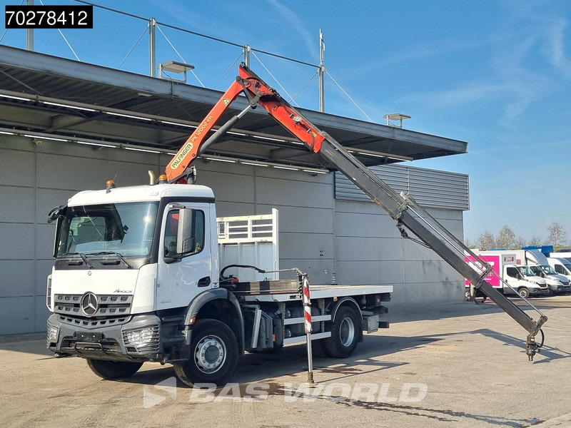Mercedes-Benz Arocs 1830 4X2 Palfinger PK12.002 EH B Remote Full Steel Big-Axle Euro 6 - 栏板式/ 平板卡车, 起重车:图5 Mercedes-Benz Arocs 1830 4X2 Palfinger PK12.002 EH B Remote Full Steel Big-Axle Euro 6 - 栏板式/ 平板卡车, 起重车:图5