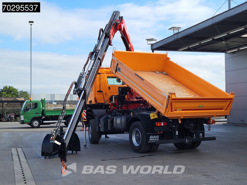 Mercedes-Benz Arocs 1835 4X4 4x4 Fassi F135AC.0.24 Crane Kran Meiller 3-Way Tipper Big-Axle - 翻斗车, 起重车:图2 Mercedes-Benz Arocs 1835 4X4 4x4 Fassi F135AC.0.24 Crane Kran Meiller 3-Way Tipper Big-Axle - 翻斗车, 起重车:图2