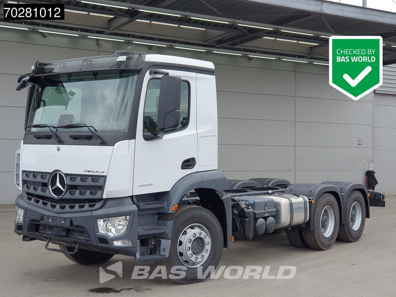 Mercedes-Benz Arocs 2636 6X4 NEW chassis Flange PTO Big-Axle Steelsuspension Euro 6 - 驾驶室底盘卡车:图1 Mercedes-Benz Arocs 2636 6X4 NEW chassis Flange PTO Big-Axle Steelsuspension Euro 6 - 驾驶室底盘卡车:图1