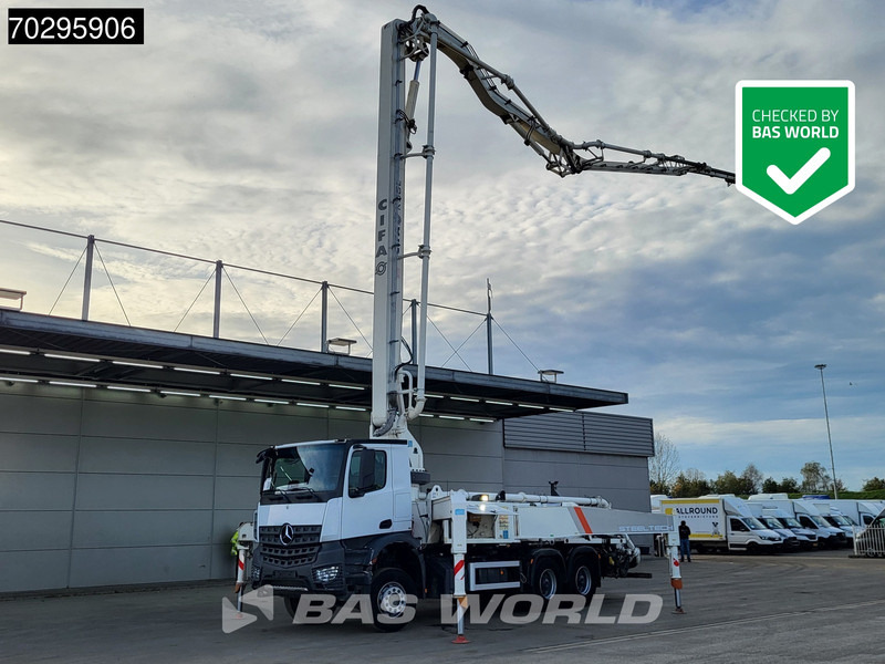 Mercedes-Benz Arocs 2640 6X4 36mtr CIFA K36L-HP168EC 4 arm Automatic Big-Axle Steelsuspension Euro 6 - 混凝土泵车:图1 Mercedes-Benz Arocs 2640 6X4 36mtr CIFA K36L-HP168EC 4 arm Automatic Big-Axle Steelsuspension Euro 6 - 混凝土泵车:图1