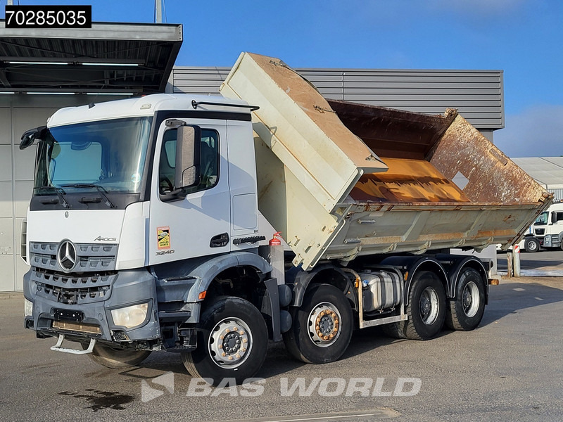 Mercedes-Benz Arocs 3240 8X4 12m3 2-side Tipper Steel Suspension Automatic Big-Axle Euro 6 - 翻斗车:图5 Mercedes-Benz Arocs 3240 8X4 12m3 2-side Tipper Steel Suspension Automatic Big-Axle Euro 6 - 翻斗车:图5