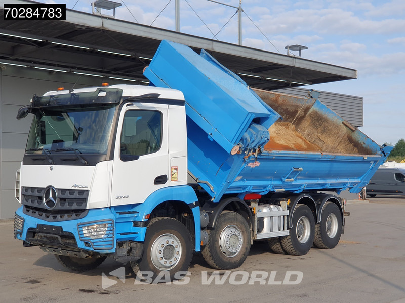 Mercedes-Benz Arocs 3243 8X4 14m3 2-side tipper Big-Axle Steelsuspension Navi Euro 6 - 翻斗车:图5 Mercedes-Benz Arocs 3243 8X4 14m3 2-side tipper Big-Axle Steelsuspension Navi Euro 6 - 翻斗车:图5