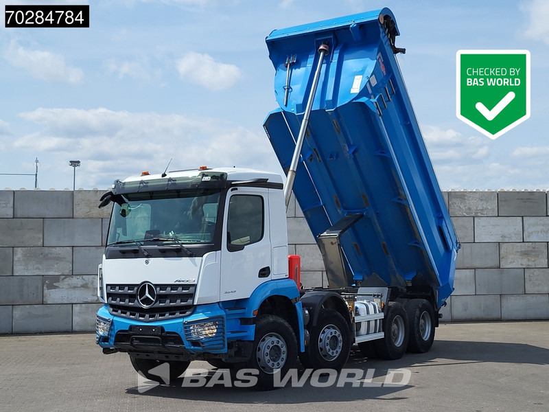Mercedes-Benz Arocs 3243 8X4 16m3 tipper Big-Axle Steelsuspension Automatic Navi Euro 6 - 翻斗车:图1 Mercedes-Benz Arocs 3243 8X4 16m3 tipper Big-Axle Steelsuspension Automatic Navi Euro 6 - 翻斗车:图1