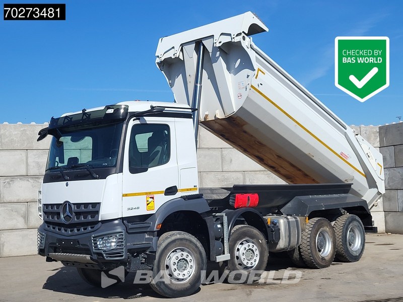 Mercedes-Benz Arocs 3246 8X4 16m3 Bennes Marrel Retarder Big-Axle Steelsuspension Euro 6 - 翻斗车:图3 Mercedes-Benz Arocs 3246 8X4 16m3 Bennes Marrel Retarder Big-Axle Steelsuspension Euro 6 - 翻斗车:图3