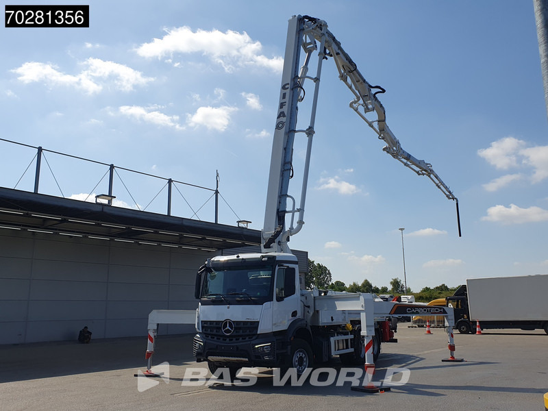 Mercedes-Benz Arocs 3343 6X4 CIFA K40H Carbotech Pump 5 arm Big-Axle Navi Euro 6 - 混凝土泵车:图5 Mercedes-Benz Arocs 3343 6X4 CIFA K40H Carbotech Pump 5 arm Big-Axle Navi Euro 6 - 混凝土泵车:图5