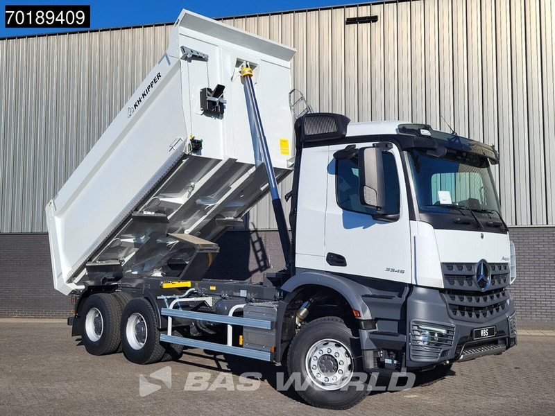 Mercedes-Benz Arocs 3345 6X4 18m3 KH-Tipper Automatic Big-Axle Euro 3 - 翻斗车:图5 Mercedes-Benz Arocs 3345 6X4 18m3 KH-Tipper Automatic Big-Axle Euro 3 - 翻斗车:图5