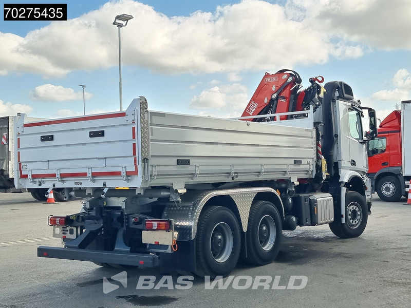 新的 翻斗车, 起重车 Mercedes-Benz Arocs 3348 6X4 Fassi F255A2.24 Kran Crane 9m3 3-Sided Tipper Big-Axle Euro 6:图18 新的 翻斗车, 起重车 Mercedes-Benz Arocs 3348 6X4 Fassi F255A2.24 Kran Crane 9m3 3-Sided Tipper Big-Axle Euro 6:图18