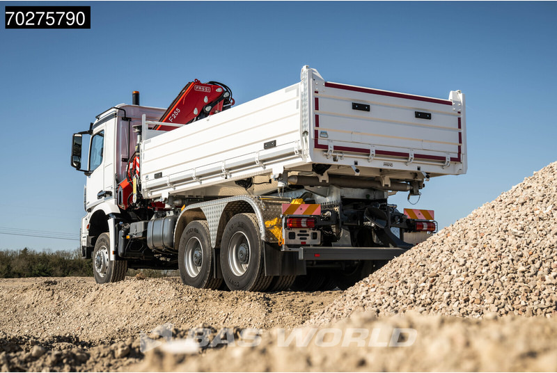 Mercedes-Benz Arocs 3348 6X6 Full Steel Retarder Fassi 25T/M Crane Kran Euro 6 - 翻斗车, 起重车:图5 Mercedes-Benz Arocs 3348 6X6 Full Steel Retarder Fassi 25T/M Crane Kran Euro 6 - 翻斗车, 起重车:图5
