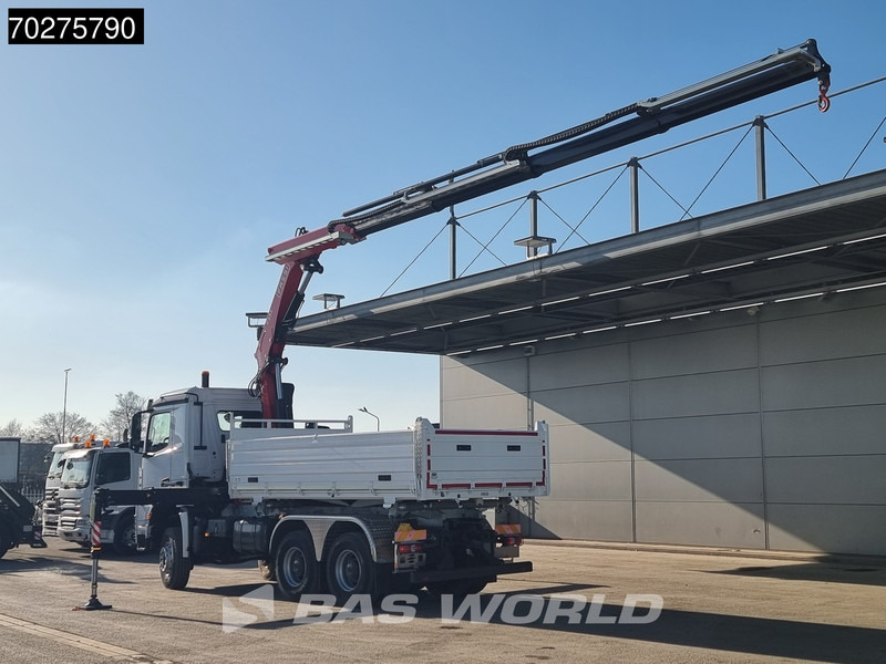 Mercedes-Benz Arocs 3348 6X6 Full Steel Retarder Fassi 25T/M Crane Kran Euro 6 - 翻斗车, 起重车:图2 Mercedes-Benz Arocs 3348 6X6 Full Steel Retarder Fassi 25T/M Crane Kran Euro 6 - 翻斗车, 起重车:图2