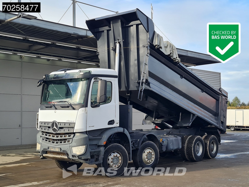 Mercedes-Benz Arocs 4142 8X4 24m3 Tipper Big-Axle Steelsuspension Euro 6 - 翻斗车:图1 Mercedes-Benz Arocs 4142 8X4 24m3 Tipper Big-Axle Steelsuspension Euro 6 - 翻斗车:图1