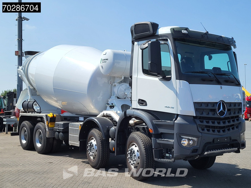 Mercedes-Benz Arocs 4245 8X4 NEW! 13m3 Schwing Stetter mixer Big-Axle Manual Euro 3 - 混凝土搅拌车:图3 Mercedes-Benz Arocs 4245 8X4 NEW! 13m3 Schwing Stetter mixer Big-Axle Manual Euro 3 - 混凝土搅拌车:图3