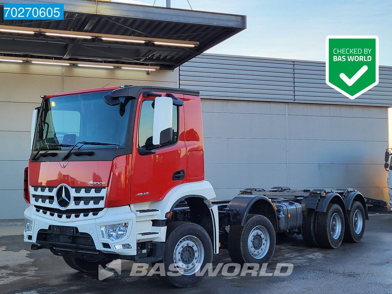 Mercedes-Benz Arocs 4843 8X4 NEW chassis RHD! Steel suspension Automatic Euro 6 - 驾驶室底盘卡车:图1 Mercedes-Benz Arocs 4843 8X4 NEW chassis RHD! Steel suspension Automatic Euro 6 - 驾驶室底盘卡车:图1