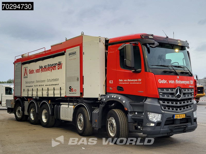 Mercedes-Benz Arocs 4951 Arocs 10X4 NL-Truck Bremat S5.10.13 XL sandmortal Lift+Steering Axle Euro 6 - 混凝土泵车:图3 Mercedes-Benz Arocs 4951 Arocs 10X4 NL-Truck Bremat S5.10.13 XL sandmortal Lift+Steering Axle Euro 6 - 混凝土泵车:图3