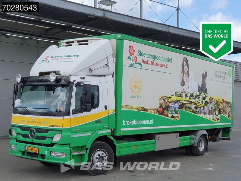 Mercedes-Benz Atego 1218 Atego 4X2 12t NL-Truck Mitsubishi TDJ430D cooler 1500kg Ladebordwand Euro 5 - 冷藏车:图1 Mercedes-Benz Atego 1218 Atego 4X2 12t NL-Truck Mitsubishi TDJ430D cooler 1500kg Ladebordwand Euro 5 - 冷藏车:图1