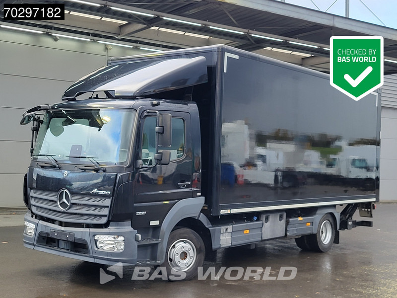 Mercedes-Benz Atego 1221 4X2 12tonner Automatic 1500kg Ladebordwand Airco Euro 6 - 厢式卡车:图1 Mercedes-Benz Atego 1221 4X2 12tonner Automatic 1500kg Ladebordwand Airco Euro 6 - 厢式卡车:图1