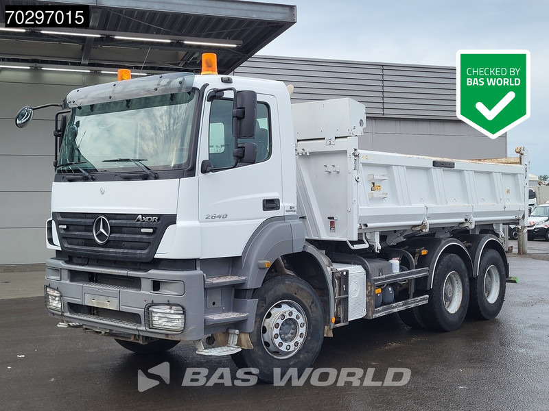 Mercedes-Benz Axor 2640 6X4 10m3 Meiller Tipper Steelsuspension Manual Euro 4 - 翻斗车:图1 Mercedes-Benz Axor 2640 6X4 10m3 Meiller Tipper Steelsuspension Manual Euro 4 - 翻斗车:图1