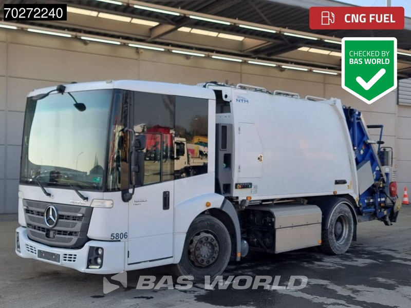 Mercedes-Benz Econic 4X2 CNG! Engine 13m3 NTM KGLS-HL Big-Axle Euro 6 - 垃圾车:图1 Mercedes-Benz Econic 4X2 CNG! Engine 13m3 NTM KGLS-HL Big-Axle Euro 6 - 垃圾车:图1