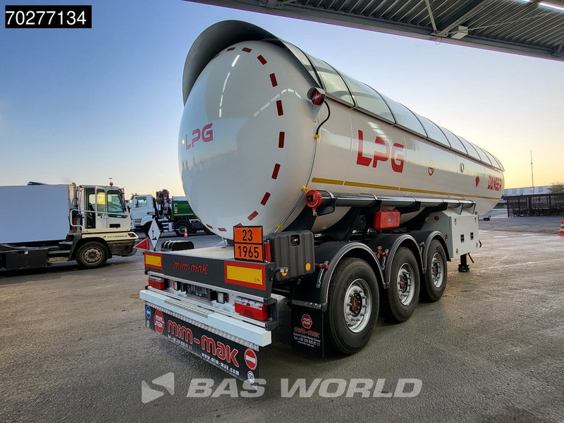 Mim-Mak LPG TRANSPORT TANK 3 axles NEW 48m3 Liftachse Gas ADR - 液罐半拖车:图3 Mim-Mak LPG TRANSPORT TANK 3 axles NEW 48m3 Liftachse Gas ADR - 液罐半拖车:图3