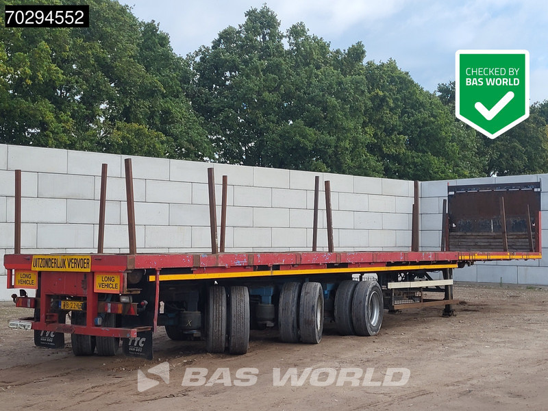Nooteboom OVB 48 VV 3 axles Uitschuifbaar 1155-1905cm 3xgestuurd - 低装载半拖车:图1 Nooteboom OVB 48 VV 3 axles Uitschuifbaar 1155-1905cm 3xgestuurd - 低装载半拖车:图1