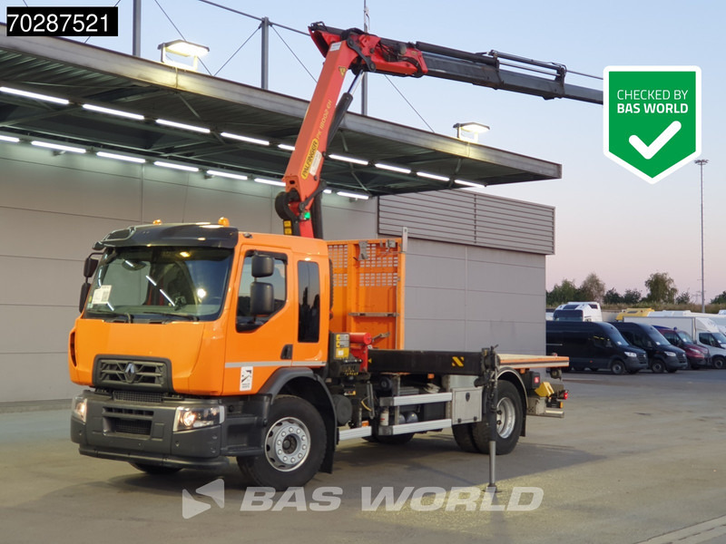 Renault C 320 4X2 Palfinger PK 18002 EH Crane Optibrake Automatic Euro 6 - 栏板式/ 平板卡车, 起重车:图1 Renault C 320 4X2 Palfinger PK 18002 EH Crane Optibrake Automatic Euro 6 - 栏板式/ 平板卡车, 起重车:图1