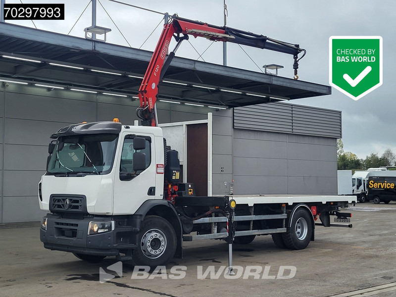 Renault C 320 C 4X2 Fassi F120B.1.22 Crane Remote Automatic Euro 6 - 栏板式/ 平板卡车, 起重车:图1 Renault C 320 C 4X2 Fassi F120B.1.22 Crane Remote Automatic Euro 6 - 栏板式/ 平板卡车, 起重车:图1