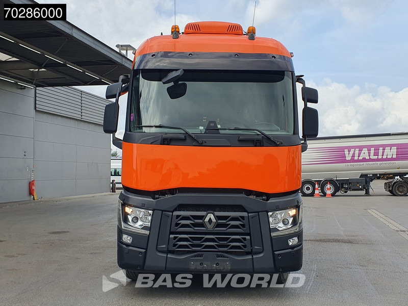 栏板式/ 平板卡车, 起重车 Renault C 380 4X2 Combi Palfinger PK18002-EH Kran Crane Retarder Euro 6：图12