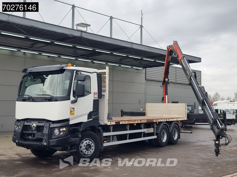 Renault C 380 6X4 Palfinger PK18002-EH C Remote Retarder Euro 6 - 栏板式/ 平板卡车, 起重车:图5 Renault C 380 6X4 Palfinger PK18002-EH C Remote Retarder Euro 6 - 栏板式/ 平板卡车, 起重车:图5