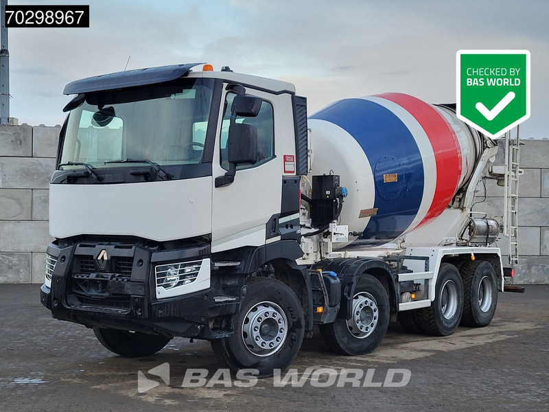 Renault C 380 C 8X4 9m3 Schwing Stetter mixer Steelsuspension Automatic Euro 6 - 混凝土搅拌车:图1 Renault C 380 C 8X4 9m3 Schwing Stetter mixer Steelsuspension Automatic Euro 6 - 混凝土搅拌车:图1